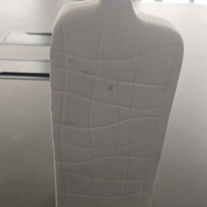 Keshui - Nordic Ins Scandinavian Minimalist Artworks White Stripes Ceramic Vase