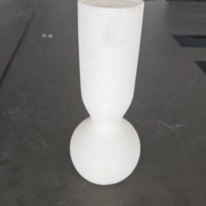 Scandinavian round bottom ceramic vase