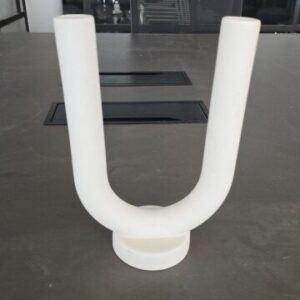 Ceramic Candlestick Holder U Shaped