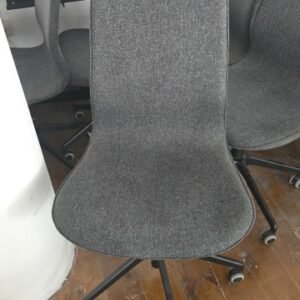Gunnared - Waiting chair, dark gray