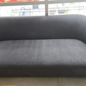 Marcel 3 Seater Boucle Fabric Sofa Charcoal